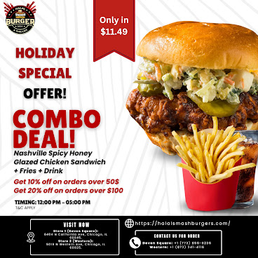 Halal Smash Burger and Phillies (Western Avenue) by null