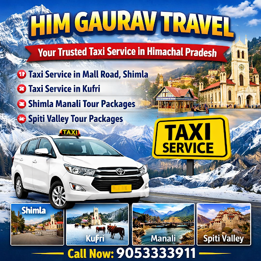 🚖 Him Gaurav Travel – Best Taxi Service in Shimla, Himachal Pradesh post image