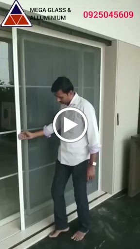 Aluminium sliding door installed at Science City, Ahmedabad