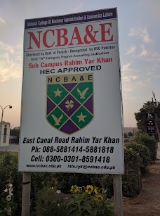 National College Of Business Administration And Economics rahim-yar-khan