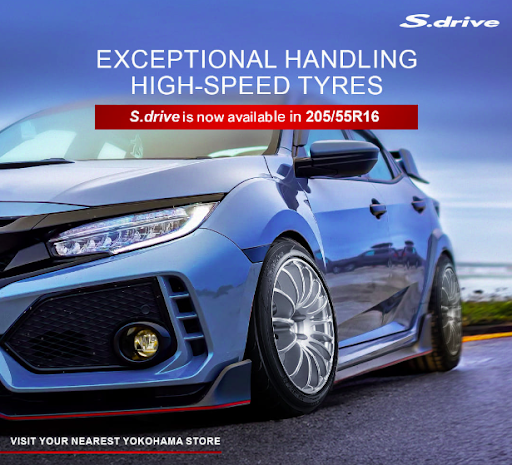Your favourite S.drive AS01 tyre is now available in new sizes. This exceptional handling, high s… post image
