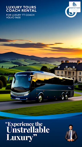 Experience the ultimate luxury travel experience with Skashyap Tours' Volvo 9600 TT Coach Rentals… post image