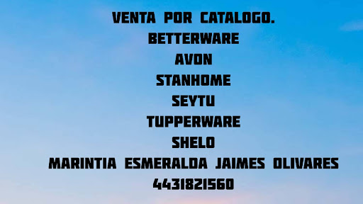 Betterware, Avon, stanhome, seytu Morelia