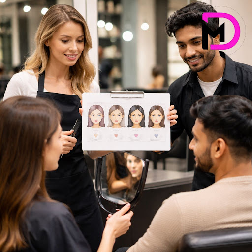Struggling to find a haircut that truly suits you? At DM Salon and Wellness Sec 43 in Kanahi, Gur… post image