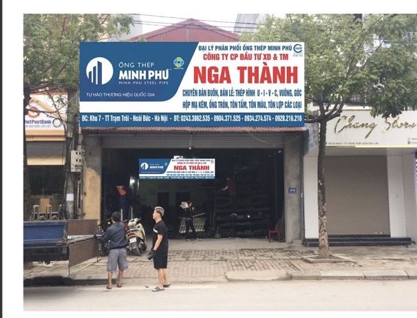 Cửa hàng sắt Nga Thành