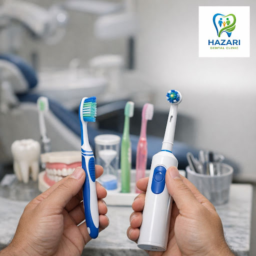 Choosing the right toothbrush is one of the simplest ways to protect your smile. At Hazari Dental… post image