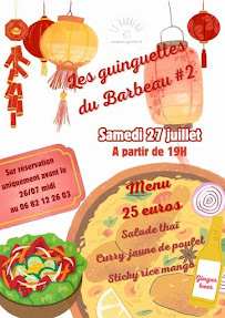 Menu Le Barbeau Comptoir Gourmand Page 4