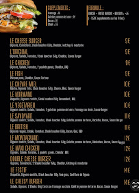 Menu CheesyBurger Page 1