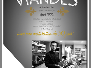 Photo n°20 de Maison CHABANON - Boucherie Charcuterie Traiteur à Saint-Privat-d'Allier (Boucherie-charcuterie)