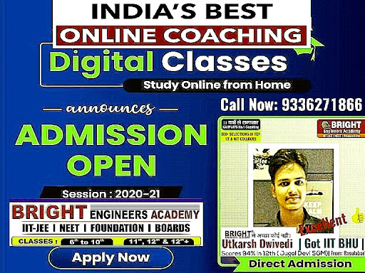 📣 Study Online from Home with BRIGHT Digital Kanpur Classes! post image