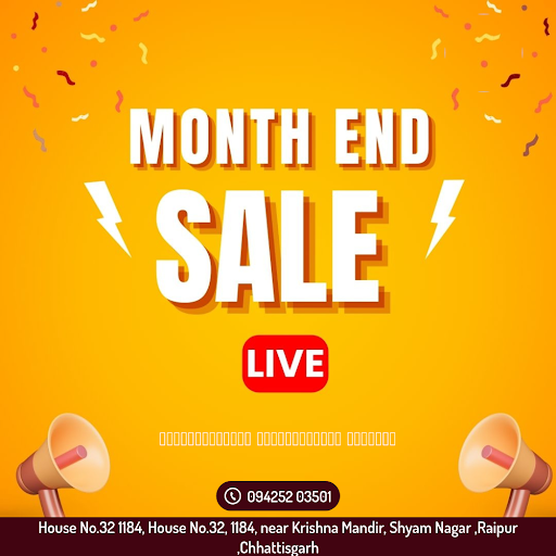 Month End Sale Live