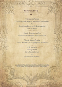 Menu Aux Prisons - Restaurant Montagny Page 2