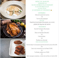 Menu Le comptoir de la colombe Page 20