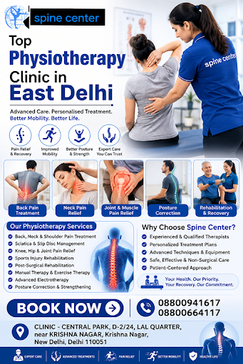 Looking for trusted physiotherapy in East Delhi? MyAbility Spine Care offers personalized treatme…
