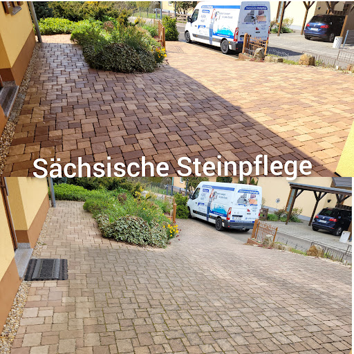 Sächsiche Steinpflege Logo