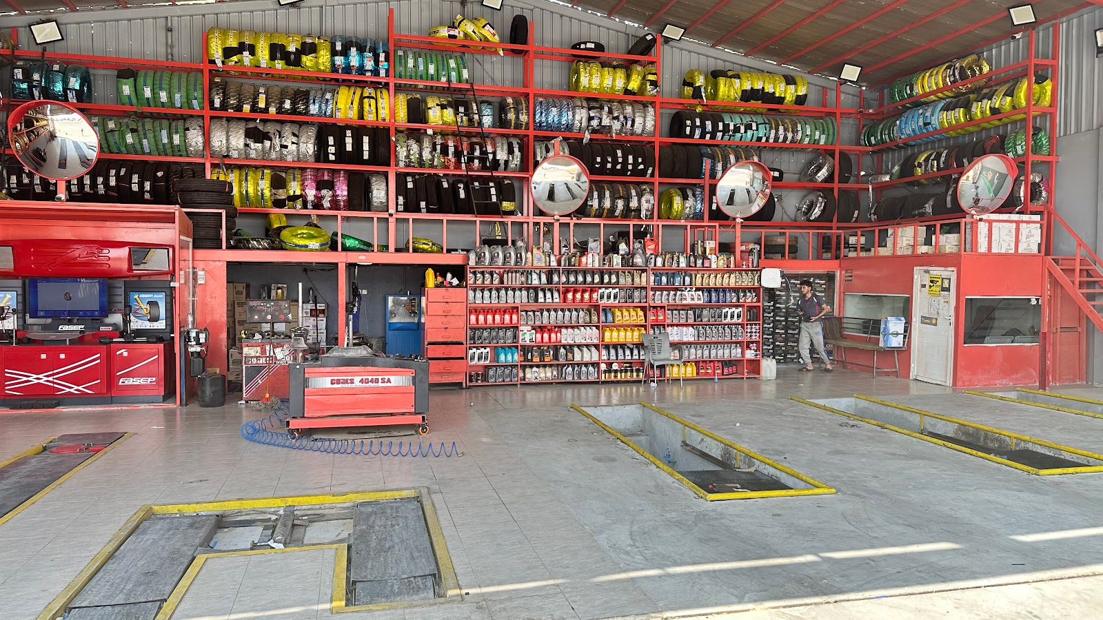 بنشر وميزان المقطر لخدمات السيارات الصغيرة والمتوسطة - صورة 3