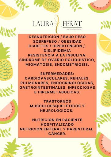 Nutrióloga Laura Ferat
