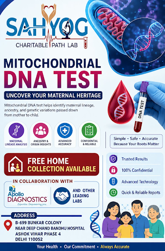 🧬 **Mitochondrial DNA Test – Discover Your Maternal Heritage** 🧬
