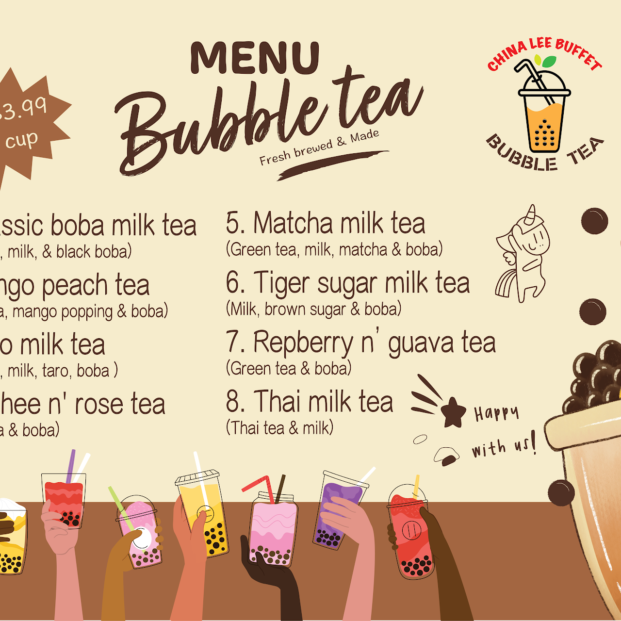 Order Boba Bar (Tampa) Menu Delivery【Menu & Prices】, Tampa