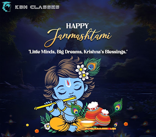 Happy Janmashtami from KBN Classes, Gaur City 2, Greater Noida post image
