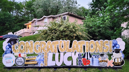 Yard Props Celebration Signs - Thumbnail