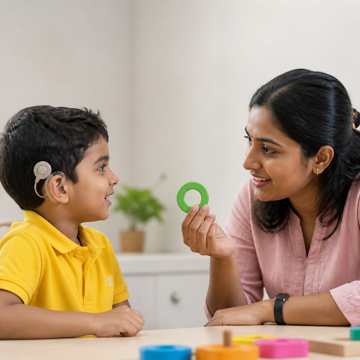 Auditory verbal therapy helps children with hearing loss learn to listen, understand, and speak m… post image