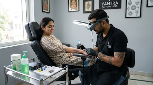 Tattoo Pain Management and Comfort Techniques in Ludhiana by Professional Tattoo Artist