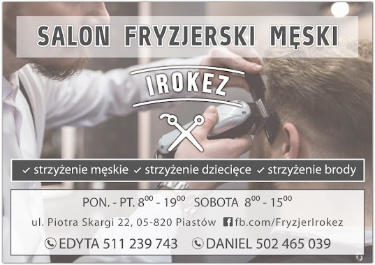 Salon Fryzjerski Męski Irokez, Author: Salon Fryzjerski Męski Irokez