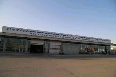 مولانا جلال الدين محمد بلخي هوايې ډګر Mulana Jalaludden Muhammad Balkhy Airport