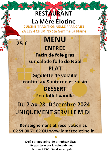 Photo 2 - Restaurant La Mère Elotine