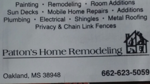 Avatar for Patton's Home Remodeling