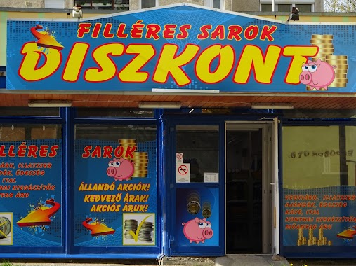 Filléres Sarok Diszkont, Author: Péterné Nagy