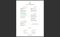 Menu La Contessina - Restaurant Cavalaire Page 1