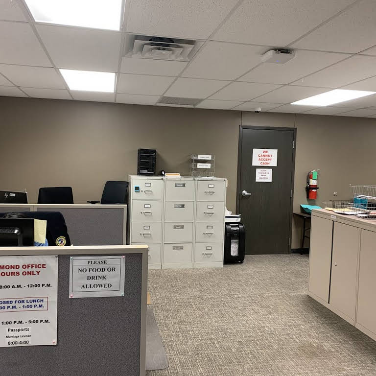 Oklahoma County Court Clerk Edmond Satellite Office Passport Acceptance Facility Marriage