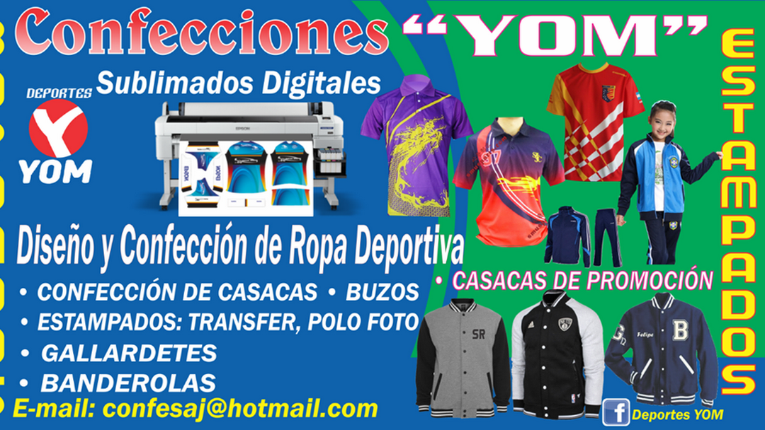 DEPORTES YOM - Tienda de ropa deportiva CAJAMARCA (jr marañon 447)