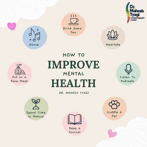 🧠 Boost Your Mental Health – Dr. Mahesh Tyagi Physiotherapy Clinic 🌿 post image