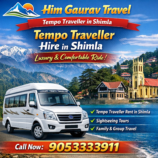 Planning a comfortable group trip in Shimla? Choose Him Gaurav Travel for the best Tempo Travelle… post image
