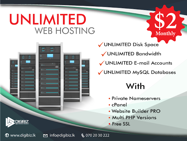 Featured image of post Unlimited Hosting Lanka / Uhl provides 100+ web hosting packages, best uptime.