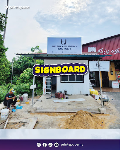 Print Space Sdn. Bhd. (Pusat Percetakan & Pengiklanan Digital | Inkjet | Signage | T-Shirt | Gift | Custom Item)