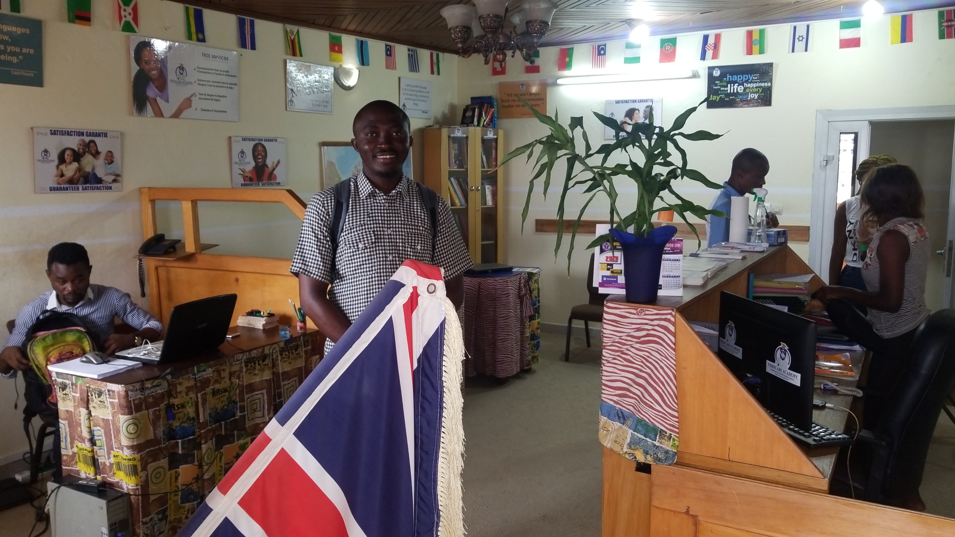 Origines de langue anglaise au Cameroun.