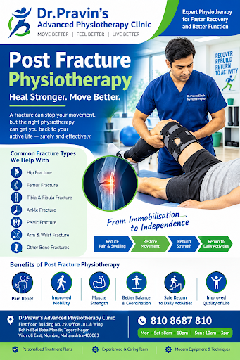 Recover Faster After a Fracture in Vikhroli | Post-Fracture Physiotherapy post image