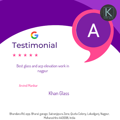 Arvind Mankar from Nagpur had an exceptional experience at Khan Glass, the best glass shop in Nag… post image