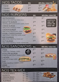 Menu L'atelier de la Pizza Page 1