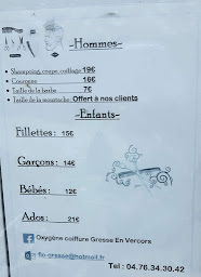 Photo n°3 de Oxygène Coiffure à Gresse-en-Vercors (Barbier)