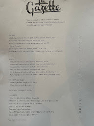 Photo n°21 de la Gazette à Paris (Restaurant de cuisine fusion)