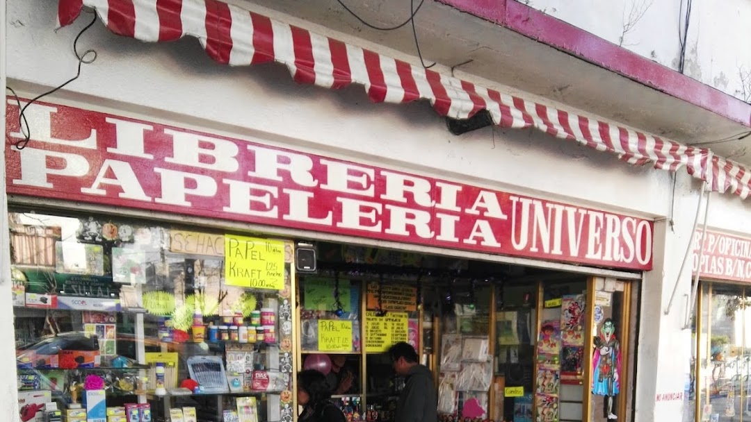 Librería y papelería Universo - Papelería en Venustiano Carranza