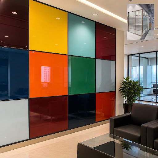 Give your home or office a bold, modern upgrade with stylish back painted coloured glass wall pan… post image