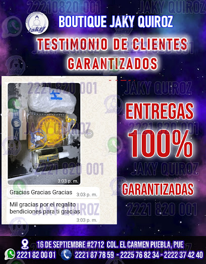 BOUTIQUE ESOTÉRICA JAKY