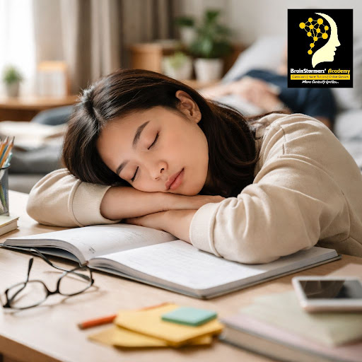 Good sleep is not a luxury, it’s a learning superpower. At BrainStormers' Academy in Smriti Nagar… post image
