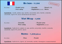 Menu ASIAN EXPRESS Page 1